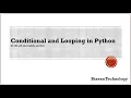 5 Conditional and Looping in Python PyCharm Python Basics