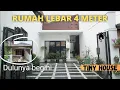 Download Lagu Rumah Mungil Lebar 4 Meter Tapi Cantik | Rumah Sky