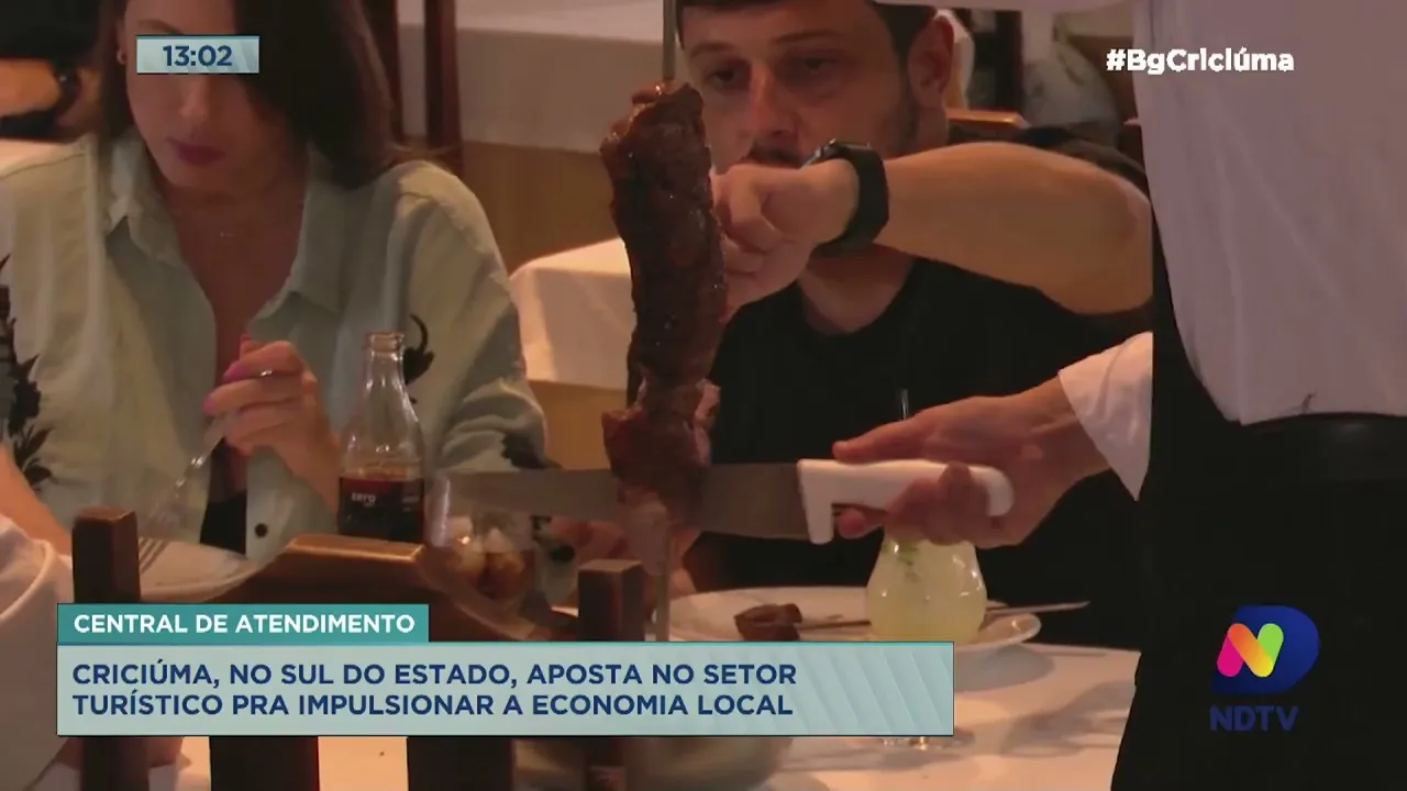 Criciúma aposta no setor turístico para impulsionar economia local