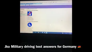 JKO EUROPE DRIVING TEST EXAM ANSWERS GERMANY DRIVING EXAM