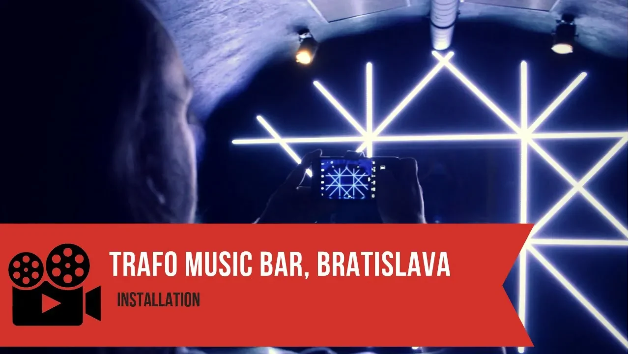 Trafo Music Bar – Original LED Installation