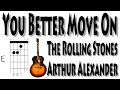 You Better Move On The Rolling Stones Guitar Chords Arthur Alexander