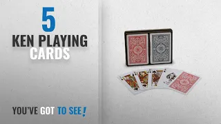 Top 10 Ken Playing Cards 2018 KEM Arrow Red and Blue Poker Size-Standard Index Playing Cards