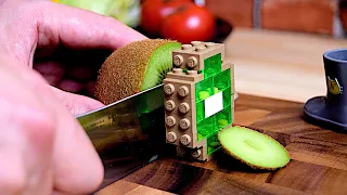 Lego Breakfast - Lego In Real Life 5 / Stop Motion Cooking & ASMR