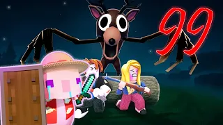 🔴My First 99 nights in the forest! Roblox LIVE🔴Noob Axolotl beat the deer!!!(someday)