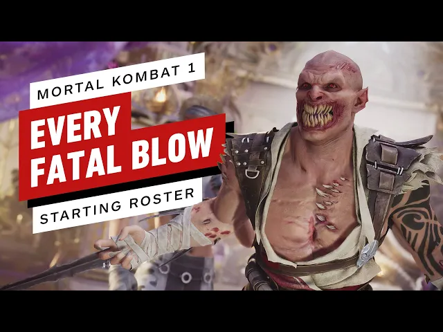 Mortal Kombat 1 - All Fatal Blows (Starting Characters)