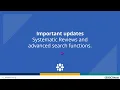EBSCO new user interfaces - Updates June