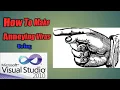 How To Make A Annoying Virus In Visual Studio 2010