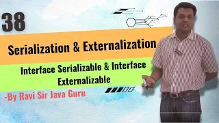 38 - Serialization in Java interface Serializable Externalization in Java interface Externalizable