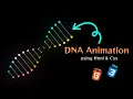 DNA Animation using Html Css with Source code