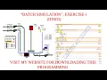 Batch simulation Exercise 1 explained Hindi with programming file download