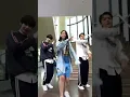 Download Lagu enhypen ‘PARADOXX INVASION’ TikTok challenge with NEWJEANS’S Haerin!! #kpop #shorts
