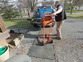 Demonstration of the Super Handy Material Lift