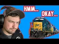 Railroad Conductor REACTS A Day In the Life CSX Freight Conductor