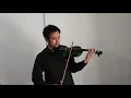 instrumen Hati Yang Kau Sakiti ROSA. violin cover, oleh pemain biola tunanetra