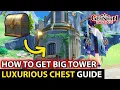 How To Get Big Tower Luxurious Chest Full Guide Location Fontaine - Genshin Impact Update 4 1