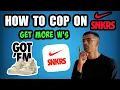 HOW TO COP ON NIKE SNKRS APP USE THESE METHODS TO ALWAYS GET W s NO BOTS REQUIRED