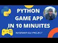 Python Game App in 10 minutes PySimpleGui
