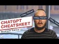 The Only ChatGPT Cheat Sheet You ll Ever Need Developer Edition Luke Cook SSW Rules