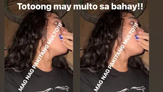 MAY NAG PAKITANG MULTO SA BAHAY NAMIN!!