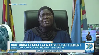 Okutunda Ettaka lya Nakivubo Settlement, Minisita Minsa Kabanda Abisambazze