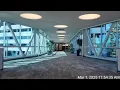 Elevators at the Spokane airport parking garage