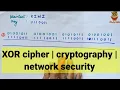 XOR Cipher Simple Modern Cipher