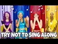 THE SUPER POPS TRY NOT TO SING ALONG CHALLENGE Can You Not Sing Our Songs Totally TV