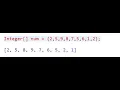Sort first half of the array elements in ascending order and second half in descending order in Java
