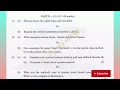 CS3391 Object Oriented Programming Anna University question paper May 2025