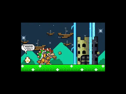BOWSER vs. the SUPER MARIO WORLD Castle!