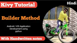 Builder method in Kivy Android App Development using Python Python Kivy Tutorial