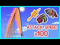 Fastest Weapons in Terraria but they are 100x faster