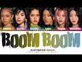 Lagu ( New Music ) KATSEYE  [ 'BOOM BOOM' ] -  Color coded lyrics #katseye  AI COVER