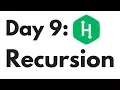 HackerRank Day 9 Recursion Python