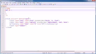 PHP Tutorials Find Replace Text Part 1 3