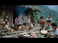 Download Lagu 【一家七口隐居深山】看一家七口五个孩子隐居深山如何生活，今天简简单单做点好吃的！#农村生活#vlog