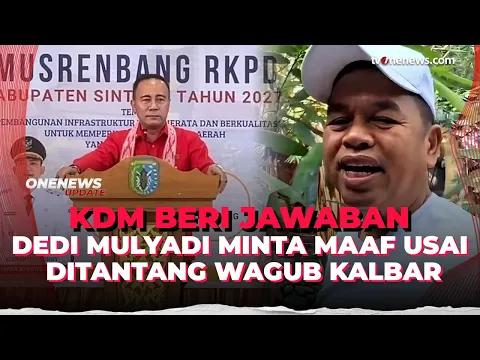 KDM Usai Ditantang Perbaiki Jalan Rusak: Maaf Jika Jabar Menyinggung Daerah Lain