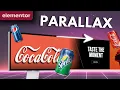 Horizontal Scrolling Parallax Effect in Elementor FREE