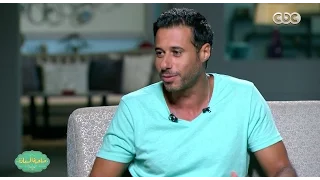صاحبة السعادة   اسعاد يونس لأحمد السعدني   انت ليه مش طايقني كده  والسعدني يرد دندنها