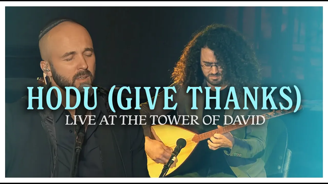 Joshua Aaron 🎶 Give Thanks (Hodu) 🔴LIVE at the TOWER of DAVID, Jerusalem | Messianic Worship Music Joshua Aaron 🎶 Give Thanks (Hodu) 🔴LIVE at the TOWER of DAVID, Jerusalem | Messianic Worship Music