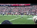 New England Patriots Gillette Stadium view from end zone Up close and personal