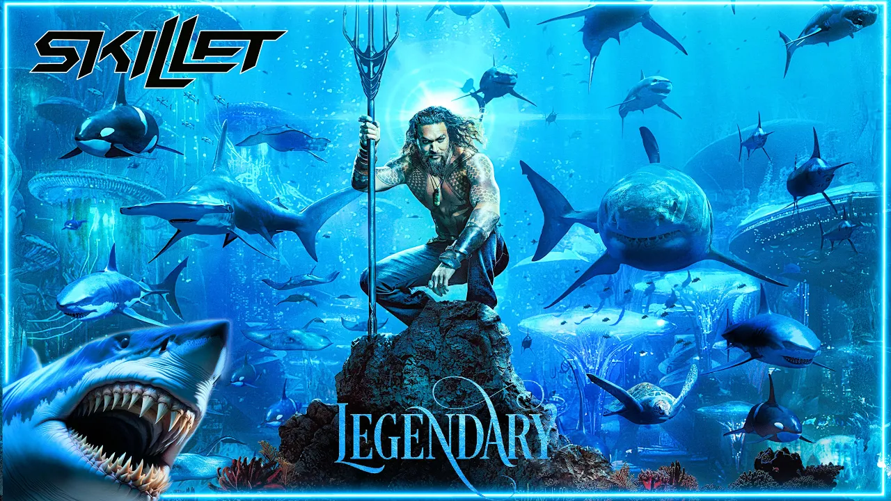 SKILLET - Legendary • Aquaman Edition (Lyrics)