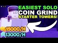 The New EASIEST Coin Grind In TDS - Only Starter Towers Needed