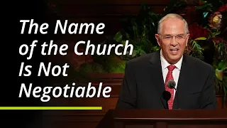 Download The Name of the Church Is Not Negotiable | Neil L. Andersen | October 2021 General Conference MP3