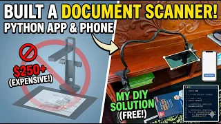 How to Build a Document Scanner App using Python