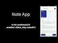 Flutter Note App - Speed Code Time Lapse