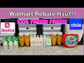 100 free Walmart rebate haul