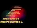 Write in C