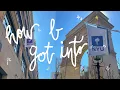 how i got into nyu tisch for film stats portfolio etc